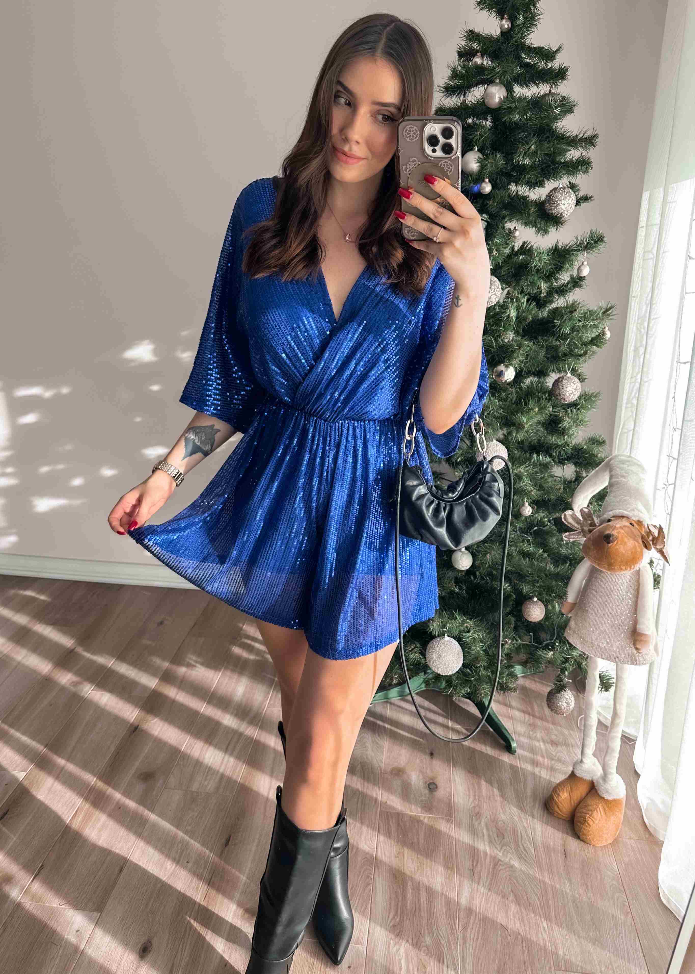 Kombinezon cekinowy Olivia chaber zdjęcie 4
