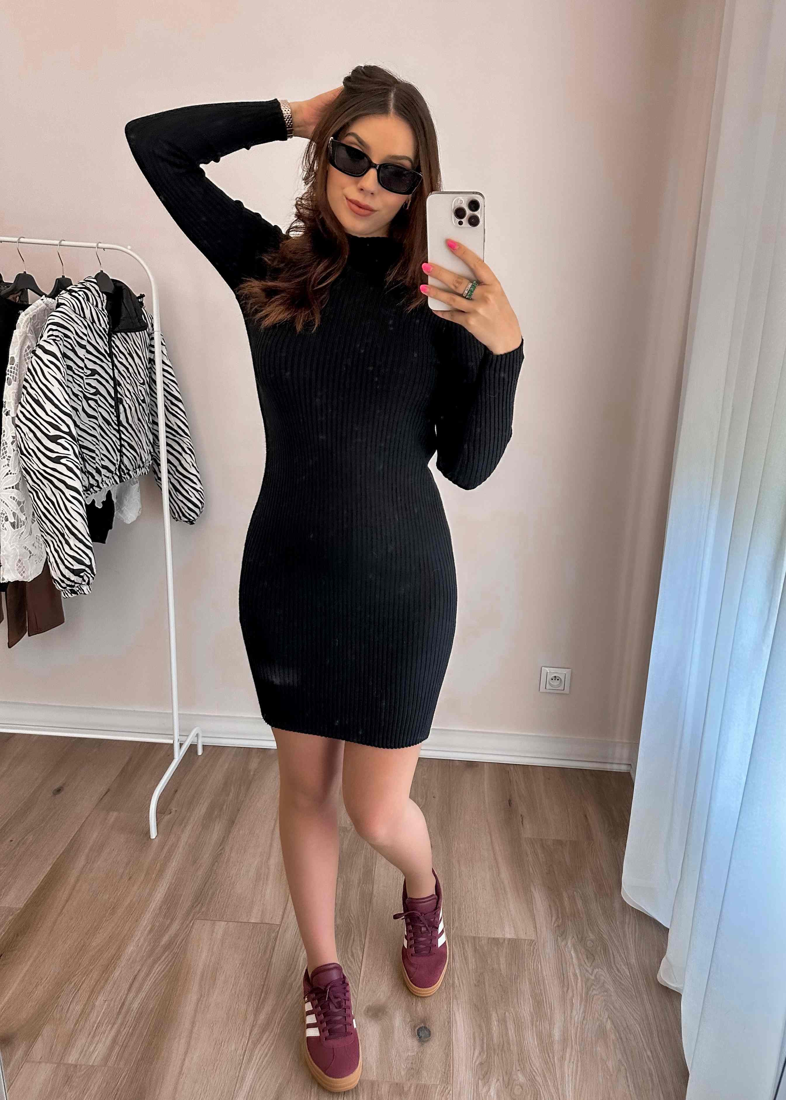Sukienka Elena czarna zdjęcie 3