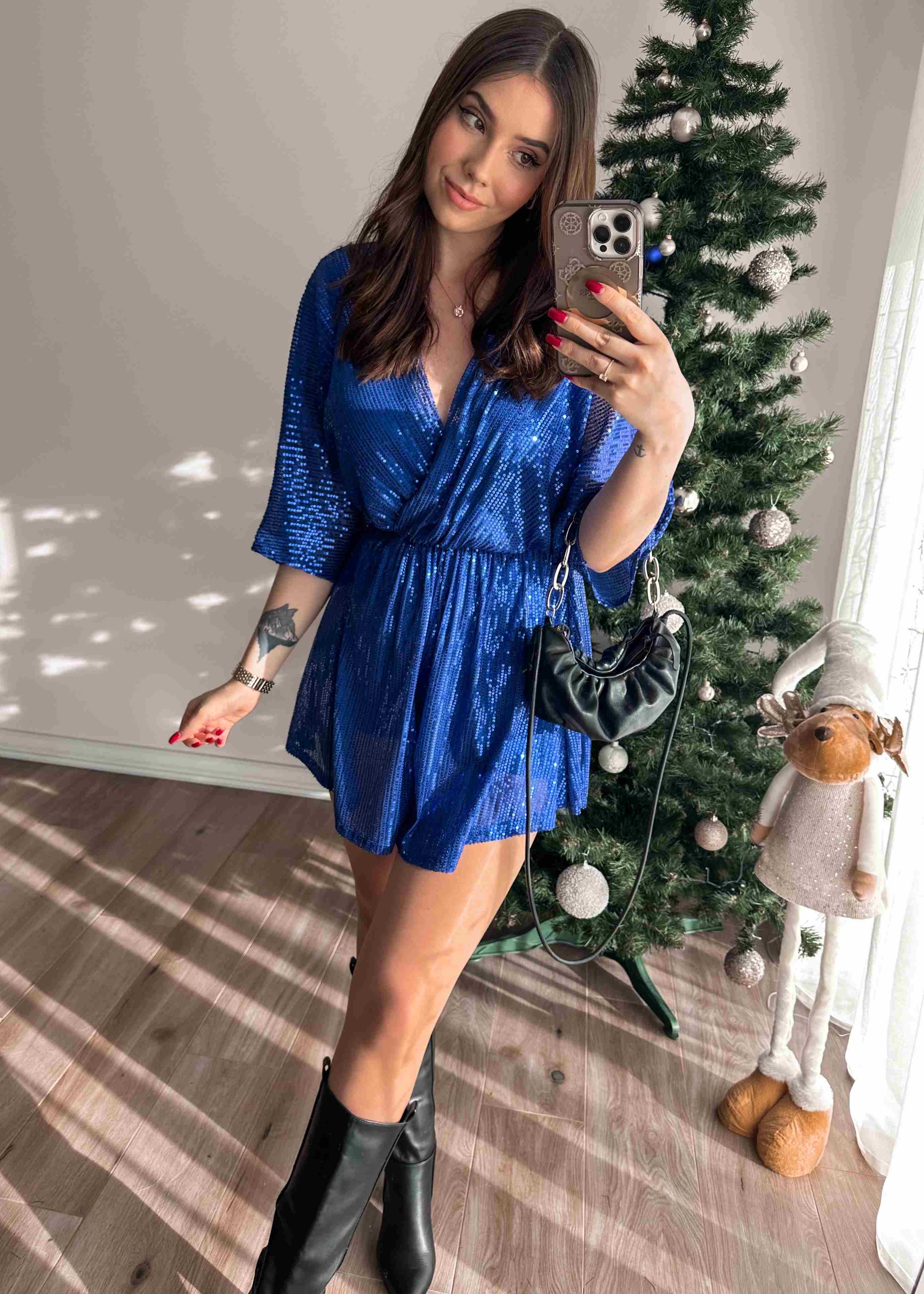Kombinezon cekinowy Olivia chaber zdjęcie 2